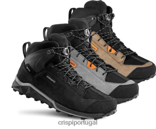 botas cinza Crispi attiva mid gtx VJ48B66