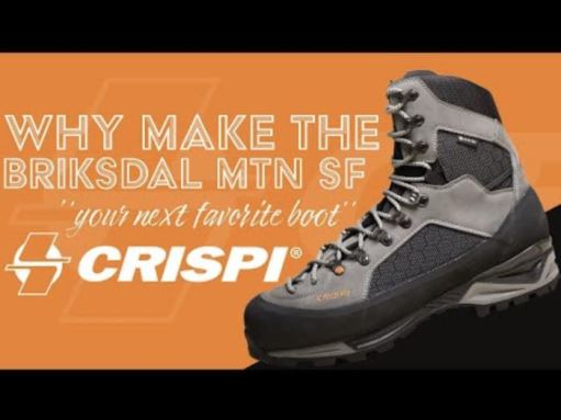 botas cinza Crispi briksdal mtn sf gtx VJ48B2