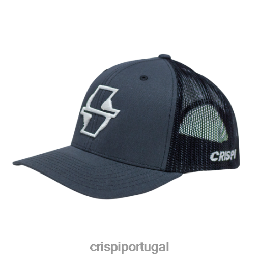 vestuário Branco cinzento Crispi chapéu snap-back yupoong VJ48B45