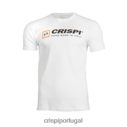 vestuário branco Crispi camisa de loja VJ48B58