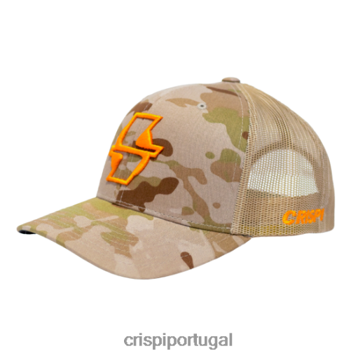 vestuário chama multicâmera leve Crispi chapéu snapback yupoong VJ48B44